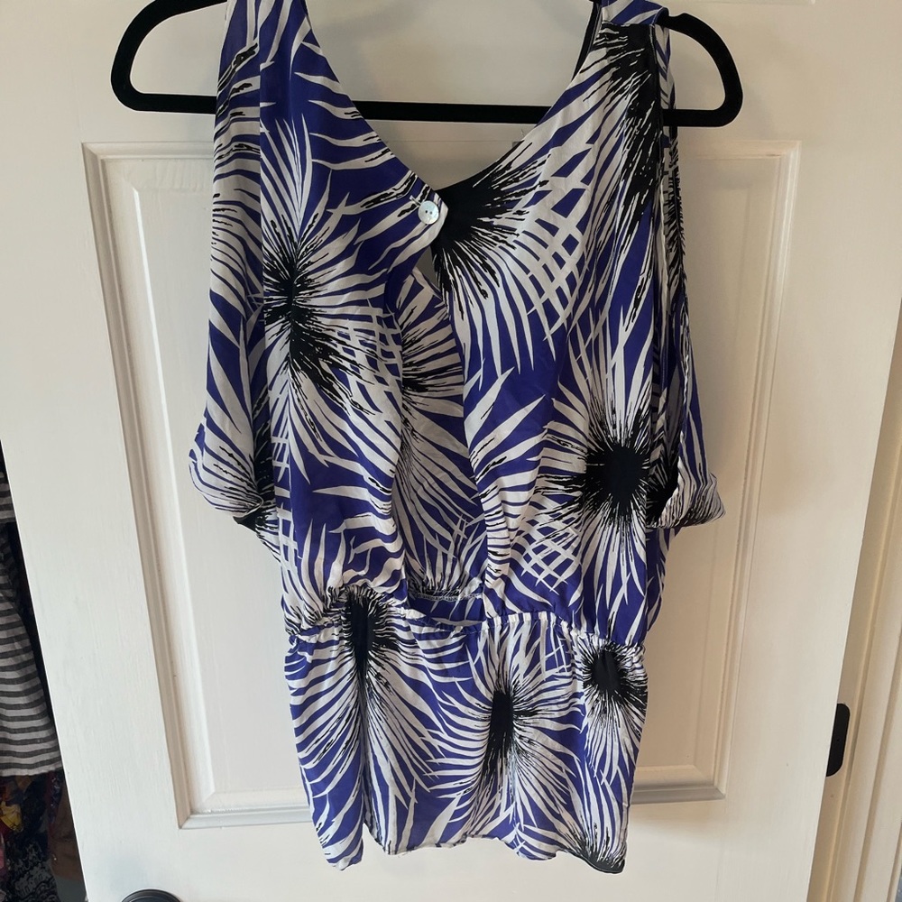 Printed Silk Blouse - image 4